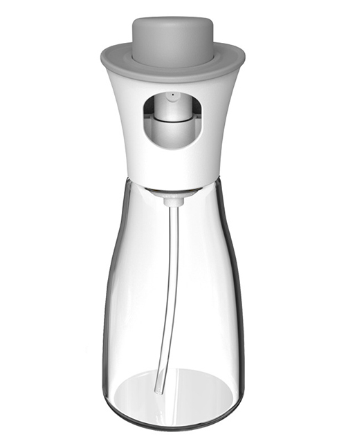 Fashion Card White Home Kitchen Glass Spray Bottle