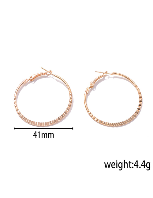 Fashion Eh0051-1 Metal Irregular Geometric Earrings