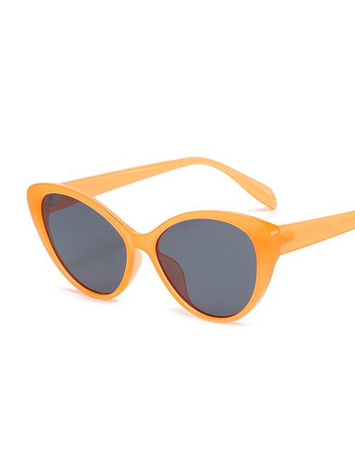 Fashion Orange Cat Eye Sunglasses