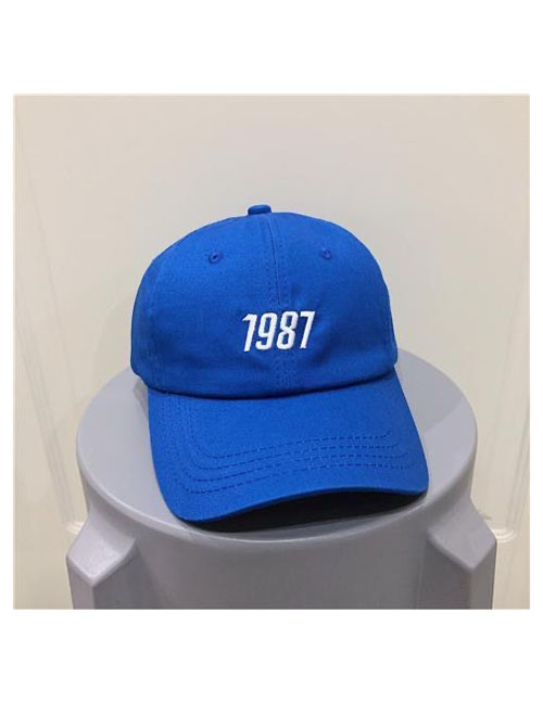 Fashion Sapphire Digitally Embroidered Baseball Cap