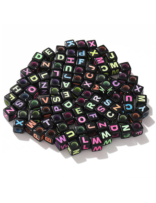 Fashion 5# Resin Color Alphabet Rice Beads Diy Accessories
