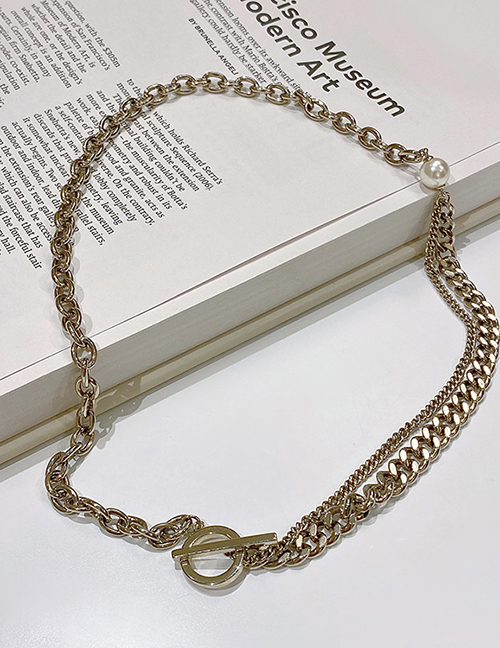 Fashion Necklace Alloy Ot Buckle Chain Necklace