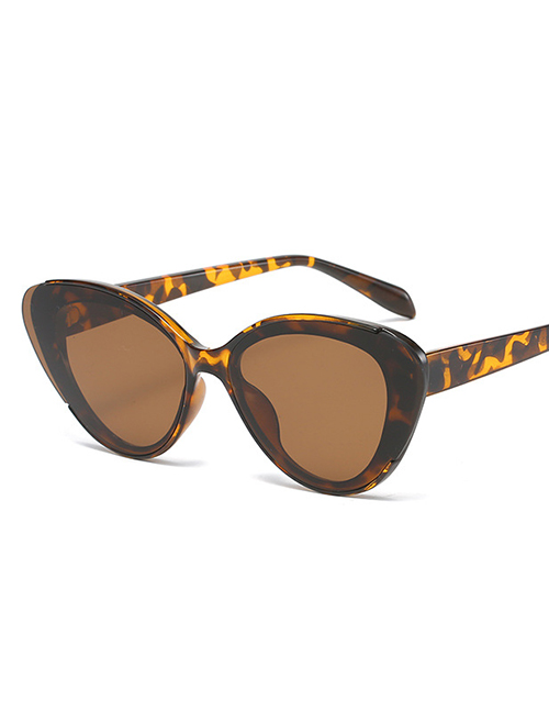 Fashion C04 Leopard Pc Cat's Eye Sunglasses