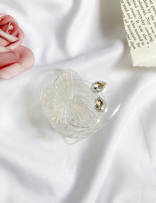 Fashion Colorful Transparent Butterfly Mobile Phone Balloon Bracket