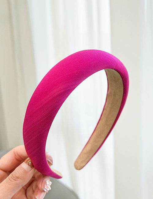 Fashion Dragon Fruit Color Fabric Sponge Wide-brimmed Headband