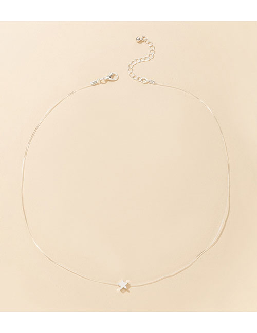 Fashion 15# Alloy Diamond Geometric Necklace