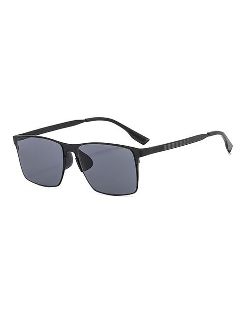 Fashion M02 Metal Square Large Frame Sunglasses