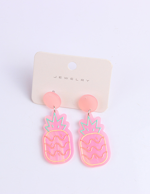 Fashion Pineapple Acrylic Pineapple Earrings