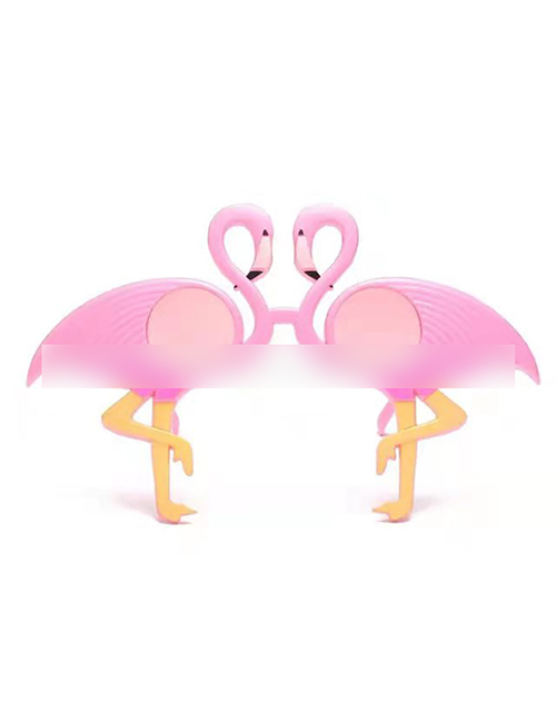 Fashion Pink Standing Flamingo Abs Flamingo Sunglasses