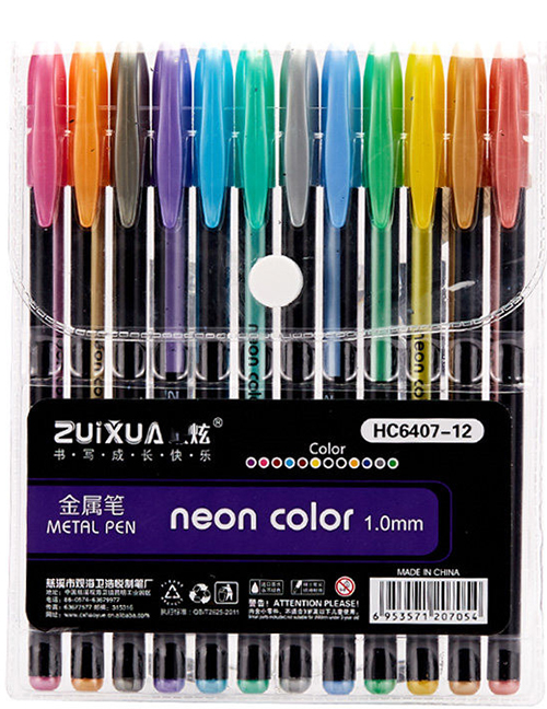 Fashion Metal Pen Metal Fluorescent Marker