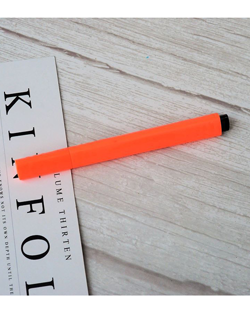 Fashion Orange Triangle Rod Bulk Watercolor Pens