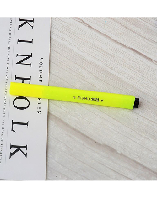 Fashion Yellow Triangle Rod Bulk Watercolor Pens