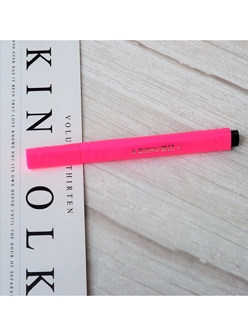 Fashion Pink Triangle Rod Bulk Watercolor Pens