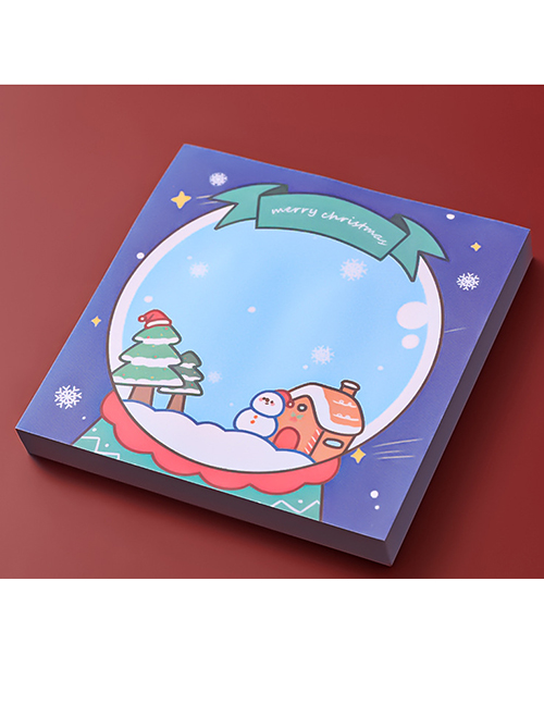 Fashion Crystal Ball Paper Cartoon Christmas Sticky Notes