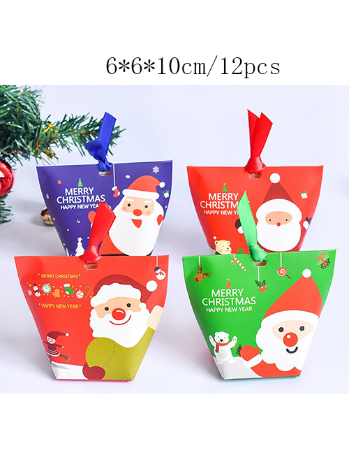 Fashion S388# (12 Sets) Paper Christmas Gift Cards