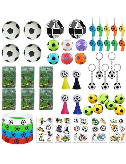 Fashion 1600 Plastic Geometric Soccer Playset