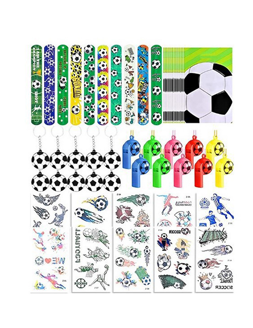 Fashion 50-piece Set Plastic Geometric Soccer Playset