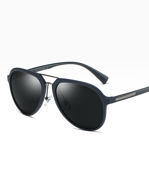 Fashion Blue/full Gray Polarized Sunglasses