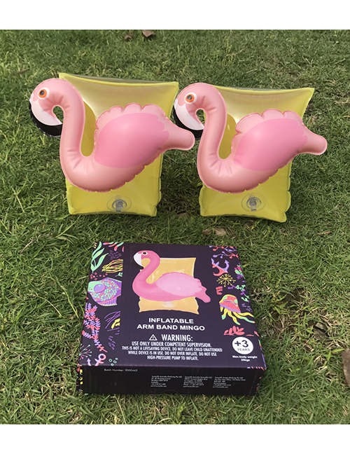 Fashion Flamingo Arm Ring (boxed) Flamingo Arm Ring Children Swimming Ring