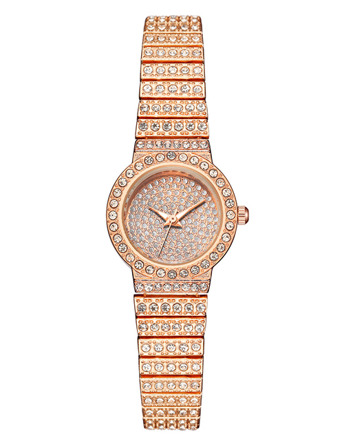 Fashion Rose Gold Diamond Gypsophila Watch