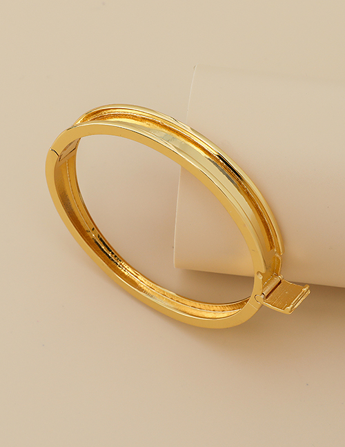 Fashion Golden Copper Buckle Bracelet