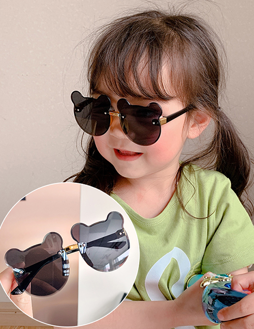 Fashion Grizzly Bear Children's Uv Protection Bear Sunglasses
