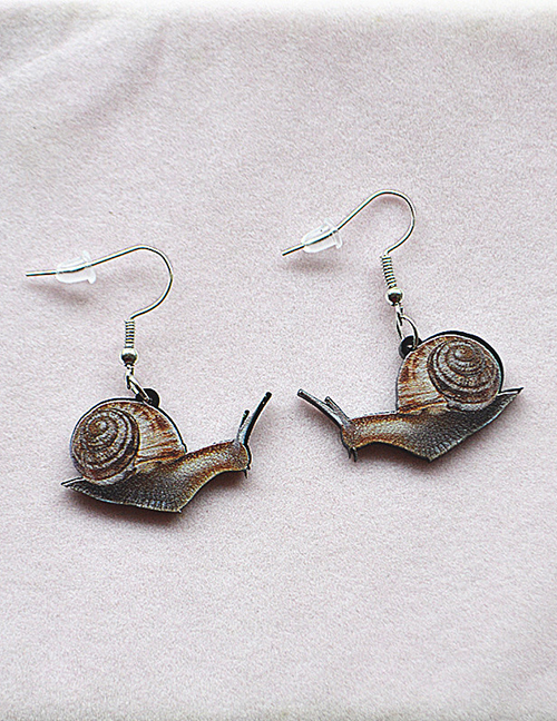 Fashion Snails Simulation Animal Snail Earrings