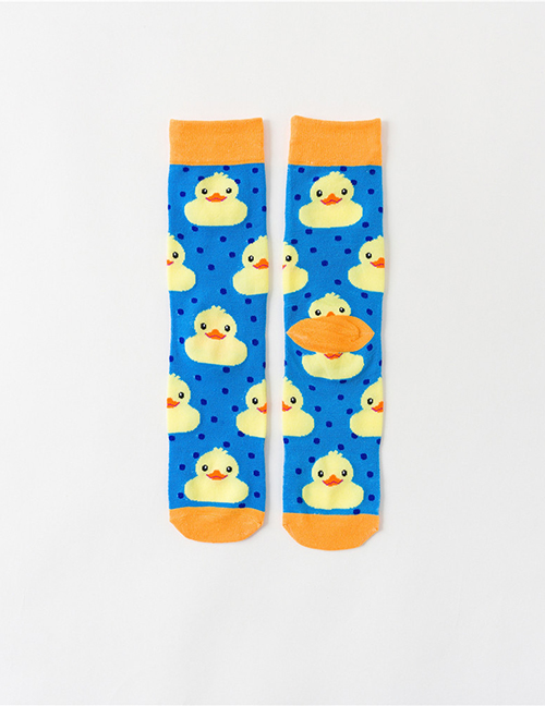 Fashion Little Yellow Duck Cartoon Little Yellow Duck In Tube Socks