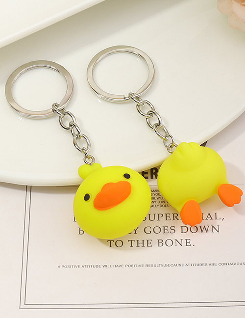 Fashion Little Yellow Duck Cartoon Little Yellow Duck Piggy Keychain