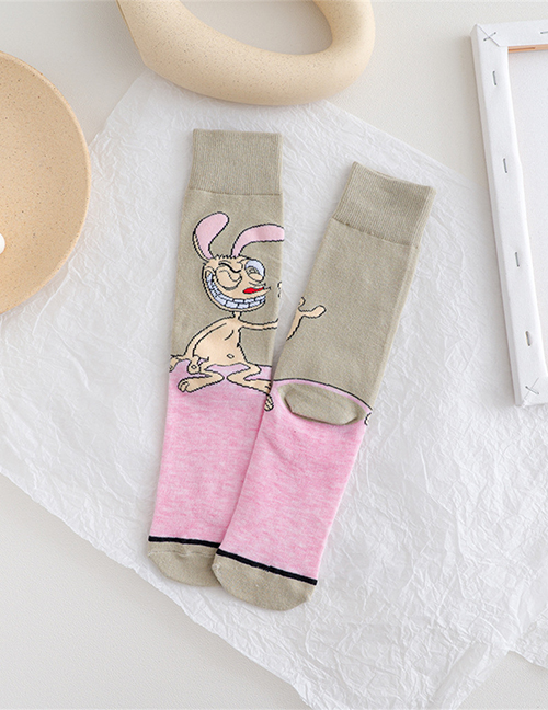 Fashion 9 Cartoon Pattern Candy Bar Socks