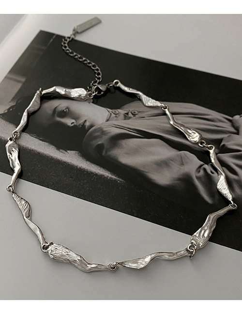 Fashion Necklace-silver Color Geometric Necklace