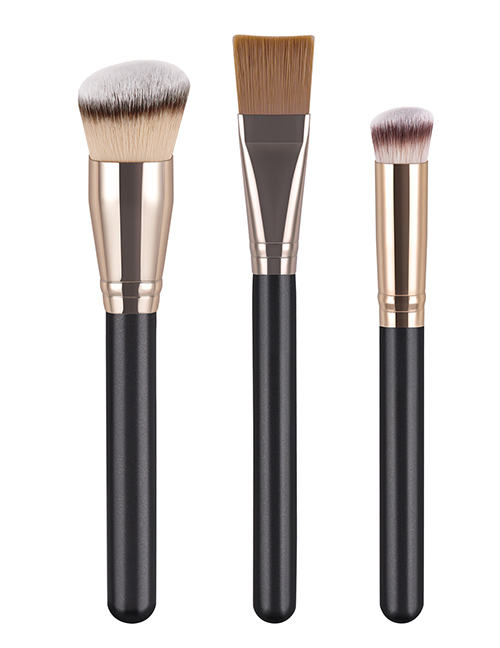 Fashion 3 Sets Of Combo Set Of 3 Makeup Brushes