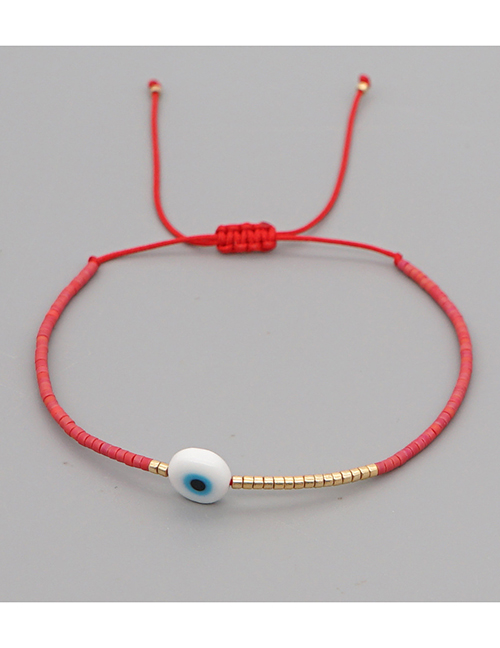 Fashion 16# Eye Beads Rice Beads Woven Beaded Bracelet