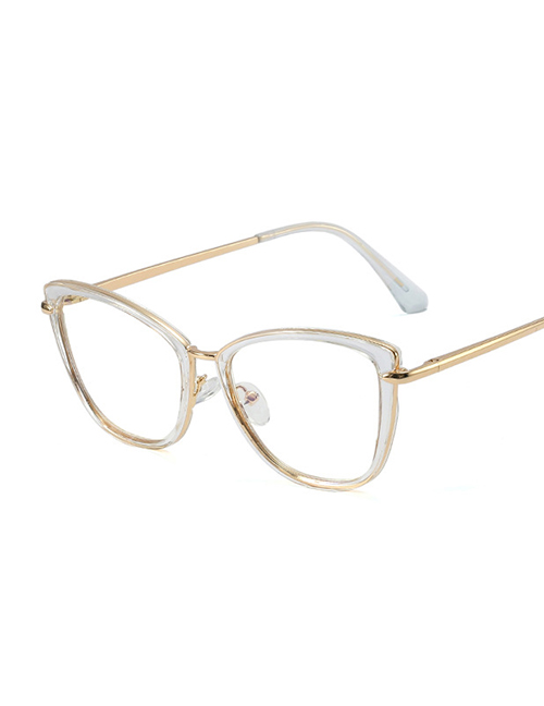 Fashion 2 Transparent/anti-blue Light Metal Round Frame Anti-blue Glasses