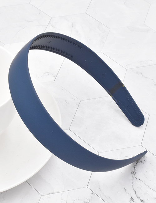 Fashion Frosted Navy Matte Smooth Non-slip Headband