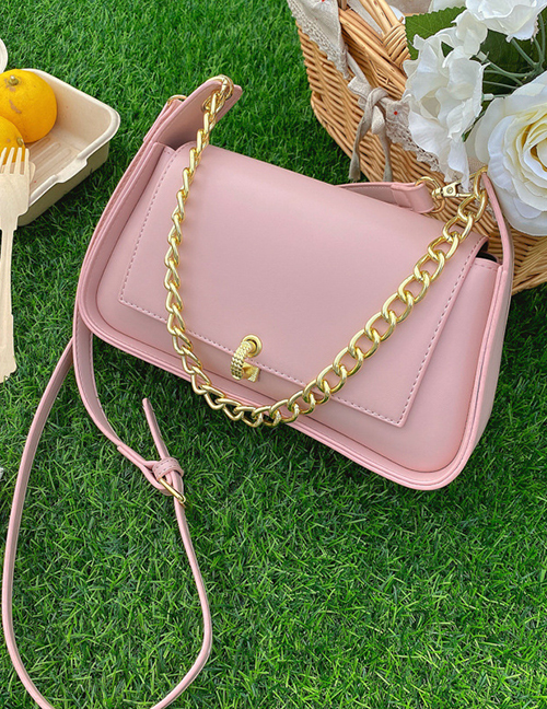Fashion Pink Shoulder Messenger Bag