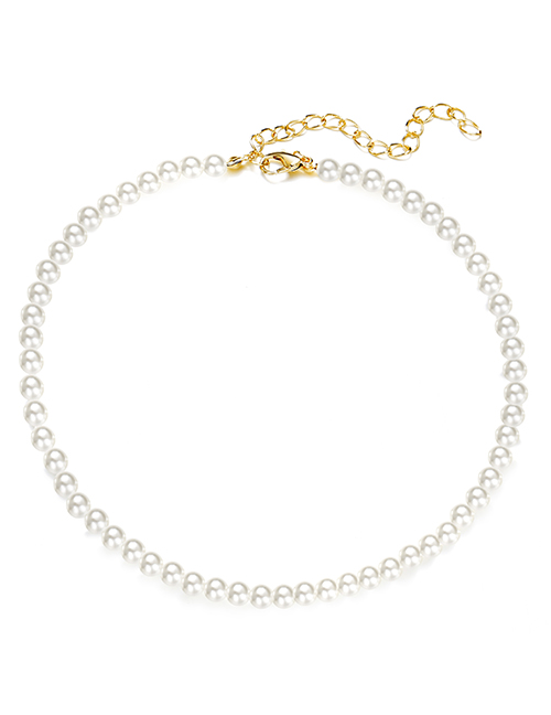 Fashion 5#-0.6cm Pearl Necklace