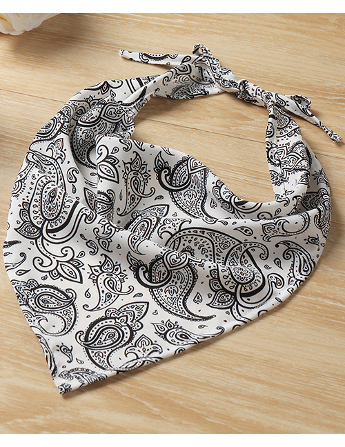Fashion Zmh1049baise Printed Bandage Triangle Headband