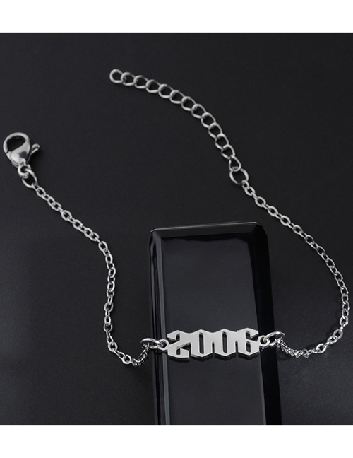 Fashion Steel 2006 Titanium Steel Vintage Chain Splicing Bracelet