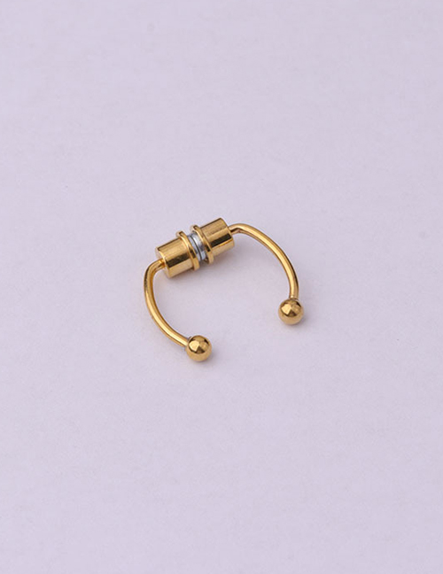 Fashion 2# Magnetic Non-perforated Piercing Nose Ring