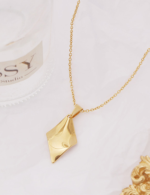 Fashion Gold Color Irregular Geometric Necklace