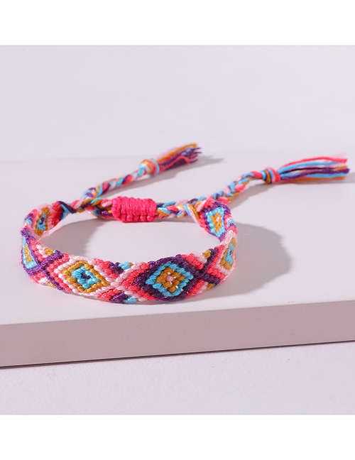 Fashion A2145pr Woven Geometric Tassel Bracelet