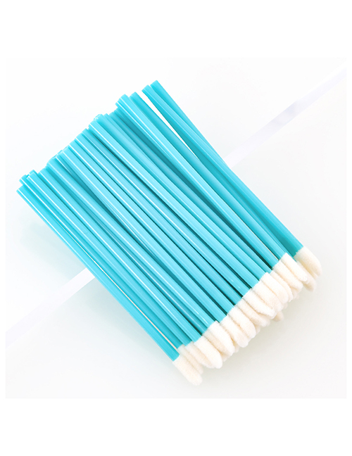 Fashion Disposable-lip Brush-blue-50pcs Pj-02 Pack Of 50 Disposable Lip Brush Sticks