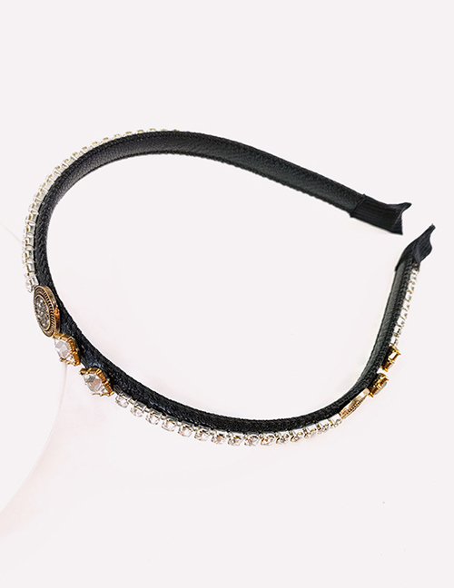 Fashion Black Diamond Claw Chain Headband