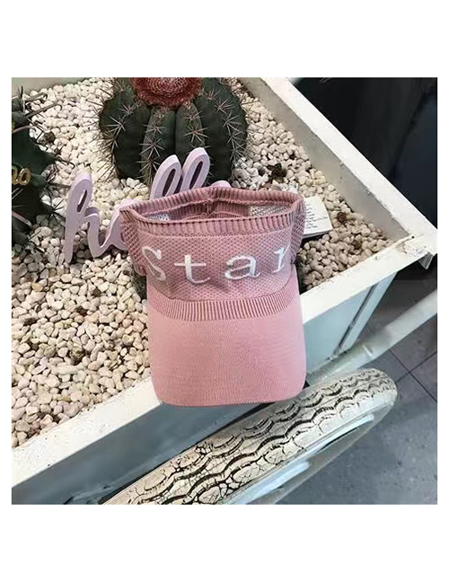Fashion 【pink】 Letter Sunscreen Empty Cap