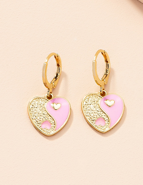 Fashion Pink Love Gossip Earrings