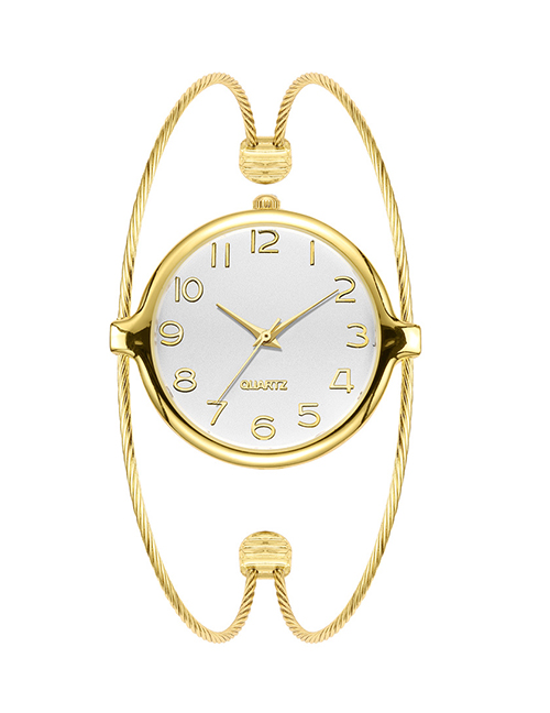 Fashion Gold Color Quartz Thread Bracelet Watch