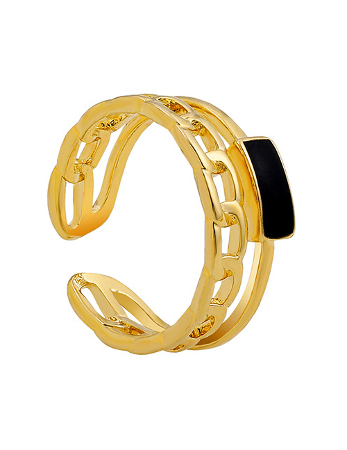 Fashion 15# Alloy Geometric Ring