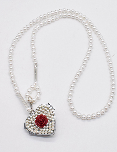 Fashion Red Rose Love Pearl Body Chain