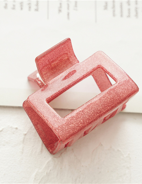 Fashion Gold Color Pink Acrylic Cube Grip